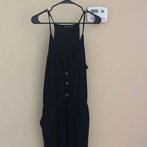 Black Pants Romper